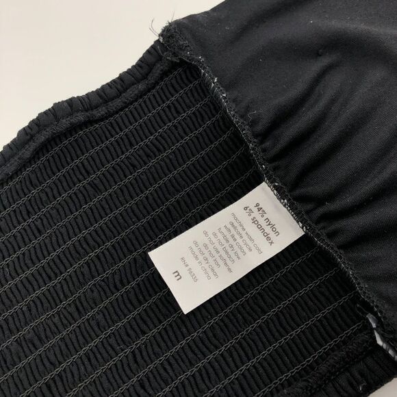 Susana Monaco Reversible Crop Bow Top‎ in Black M - Picture 5 of 8